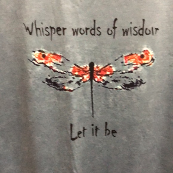 MissLook “Whisper Words of Wisdom” t-shirt - Picture 3 of 6